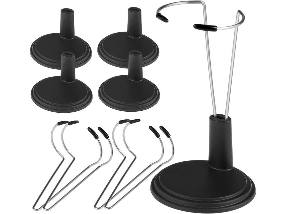 Juego De 4 Soportes Para Muñecas, Expositores, Organizadores Y Accesorios Portátiles Creativos.