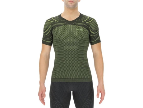 Camiseta de Hombre para Running UYN Coolboost Verde (L)