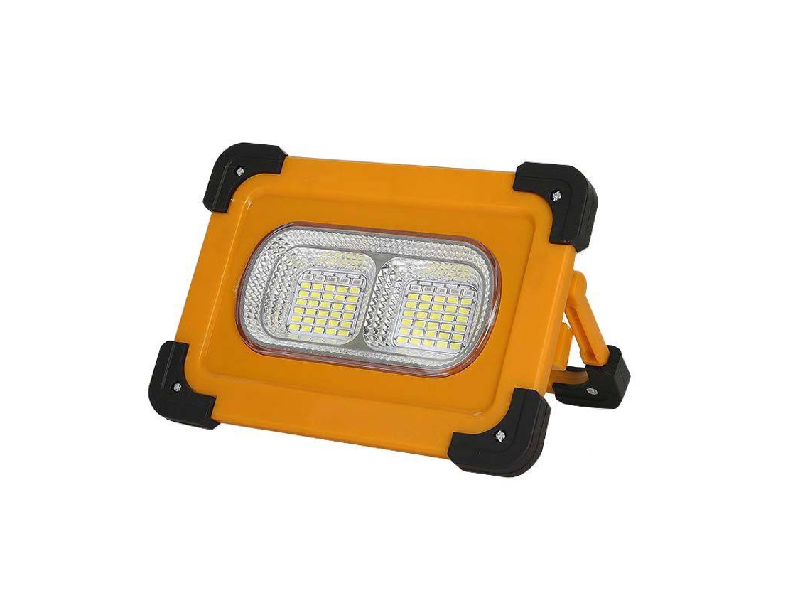Lámpara Solar Led Portátil De Carga Rápida Con Mango Giratorio Para Camping, Emergencias Y Uso Doméstico General.