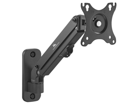 Soporte de Pared MACLEAN MC-458 (Negro - Metal - Acero - 17 - 27)