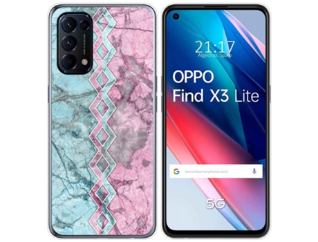 Carcasa Oppo Find X3 Lite TUMUNDOSMARTPHONE Dibujos Multicolor
