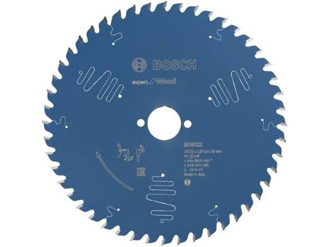 Disco de Sierra Circular BOSCH Expert para Madera 220x30x2.6 mm - 48