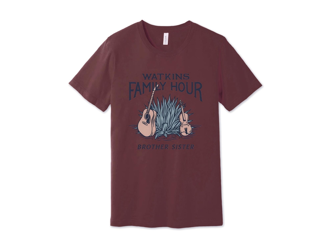 Watkins Family Hour Brother Sister T-shirt Rockinstone Unisex Adults Best Sellers Size:m
