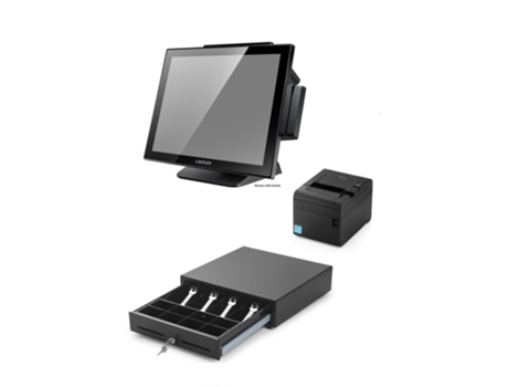 CAPTURE POS In a Box 2 GHz J1900 38,1 cm (15) 1024 x 768 Pixeles Pantalla táctil Negro