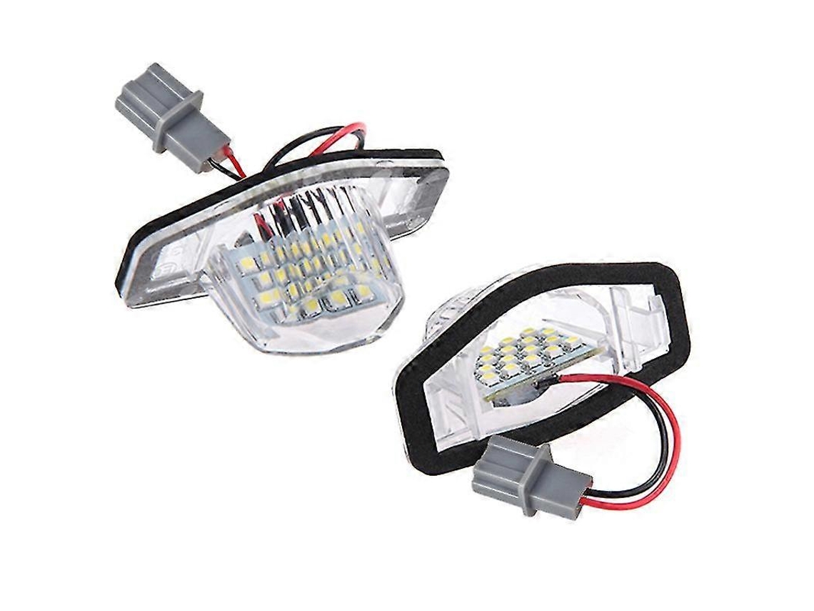 2 luces LED para matrícula compatibles con Honda CRV, Fit, Jazz, Crosstour y Odyssey