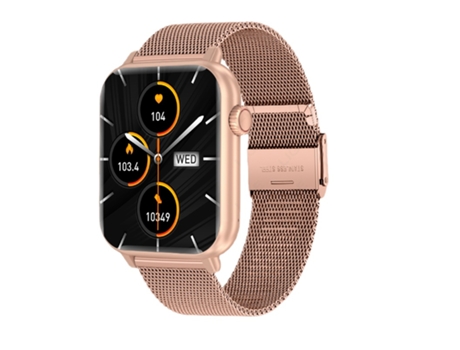 Reloj inteligente con pantalla grande HD de 1,96 pulgadas para mujer, batería de 500 mAh, llamada Bluetooth, relojes para mujer, Monitor, reloj int...