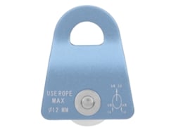 Polia De Placa Lateral Unica Para Descida Montanhismo Alpinismo Escalada Em Pedra Equipamento Transporte Azul