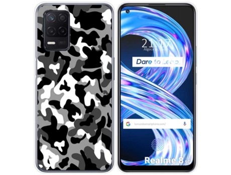 Carcasa Realme 8 5G / Narzo 30 5G TUMUNDOSMARTPHONE Dibujos Multicolor
