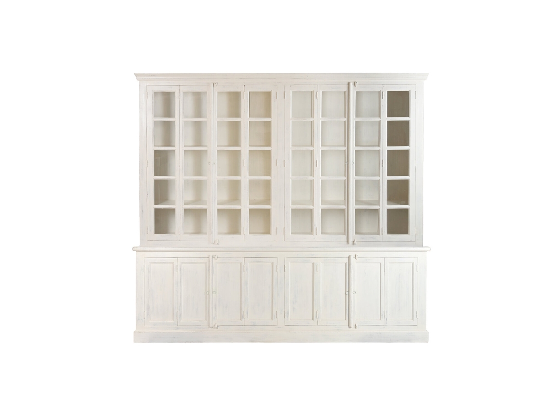 Vitrina Teca Mango Xxl Dos Cuerpos 270x43x244cm