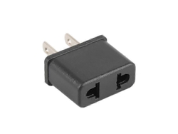 Adaptador de enchufe eléctrico EE. UU./UE, convertidor de enchufe europeo, adaptador de enchufe EE. UU. a europeo, cargador eléctrico. Hengjian