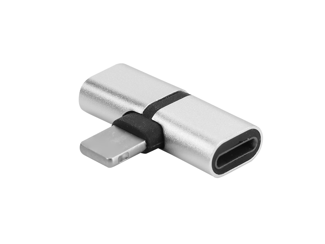 Conversor Head (carga De Llamadas) Adaptador De Auriculares Apple Dual Lightning