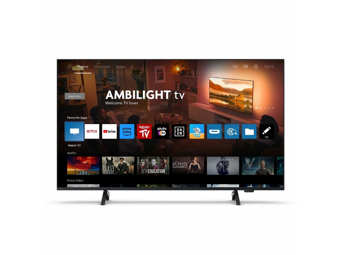 Smart TV PHILIPS 43PUS8319/12 (Negro - G - 43" - 4K Ultra HD)