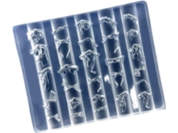 Moldes De Uñas Multifuncionales - Accesorios Con Temática De Lazos. Ideales Para Perfeccionar Tus Uñas.