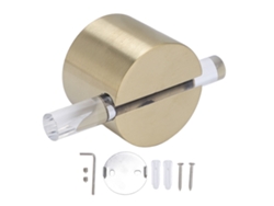 Gancho minimalista para toallas de pared de acero inoxidable 304