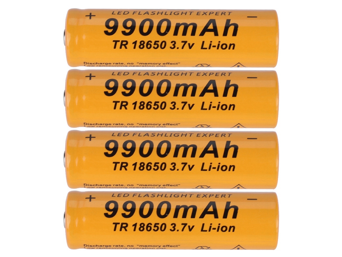 Batería de linterna recargable de gran capacidad