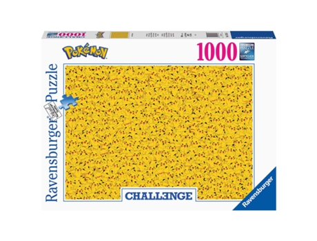 Puzzle Pikachu Desafío 1000 Piezas RAVENSBURGER