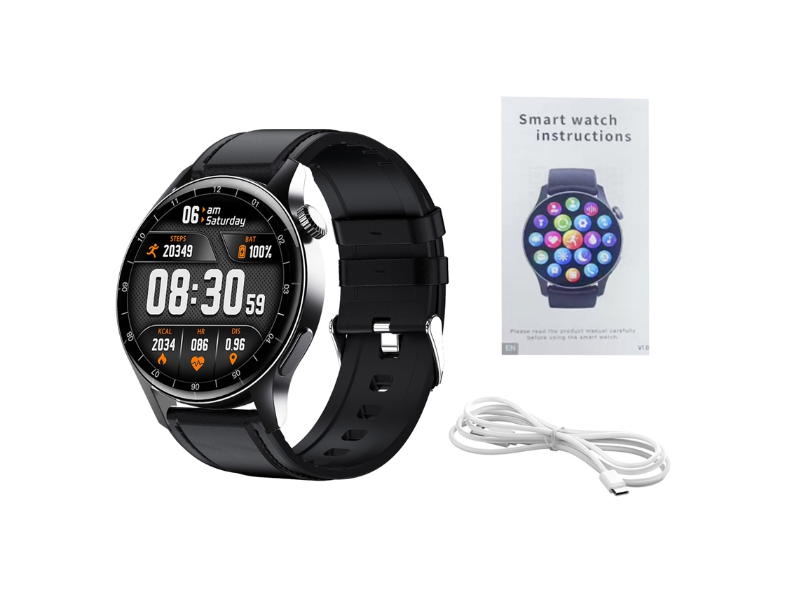 Reloj Inteligente Con Pantalla Táctil Hd De 1.35", Llamadas Bluetooth, 158 Modos Deportivos, Rastreador De Salud Y Condición Física