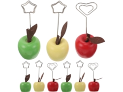 Besportble Soporte De Madera Con Forma De Fruta Y Caramelos Para Decoración De Oficina Y Para Mostrar Fotos...