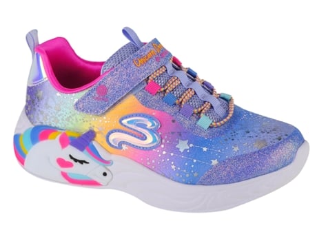 Zapatillas SKECHERS S-Lights Unicorn Dreams 302311L-BLMT Niña (34 - Azul)