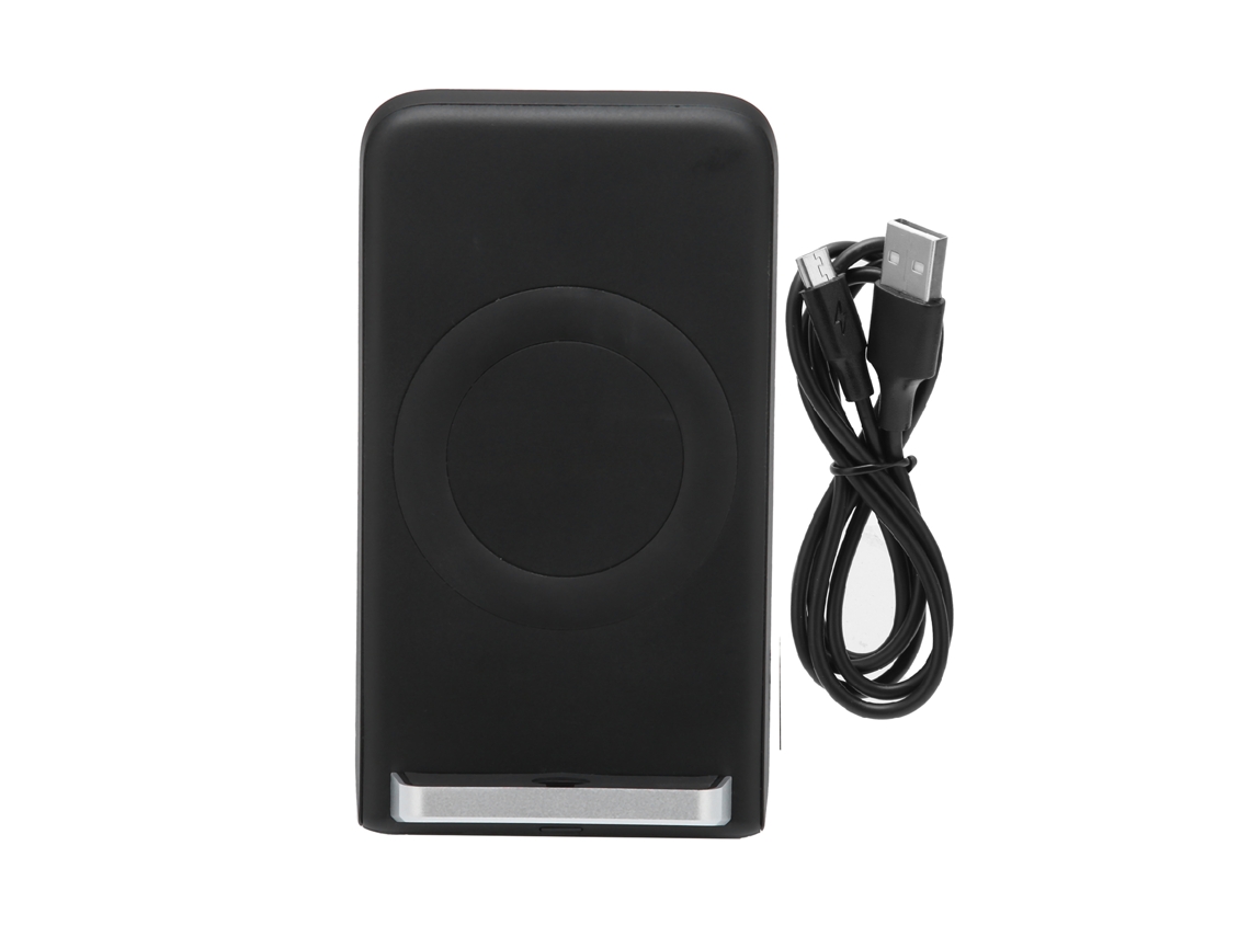 Cargador Inalámbrico Para Teléfonos Ios/samsung, Base Con Soporte Vertical/horizontal Y Protectores De Seguridad.