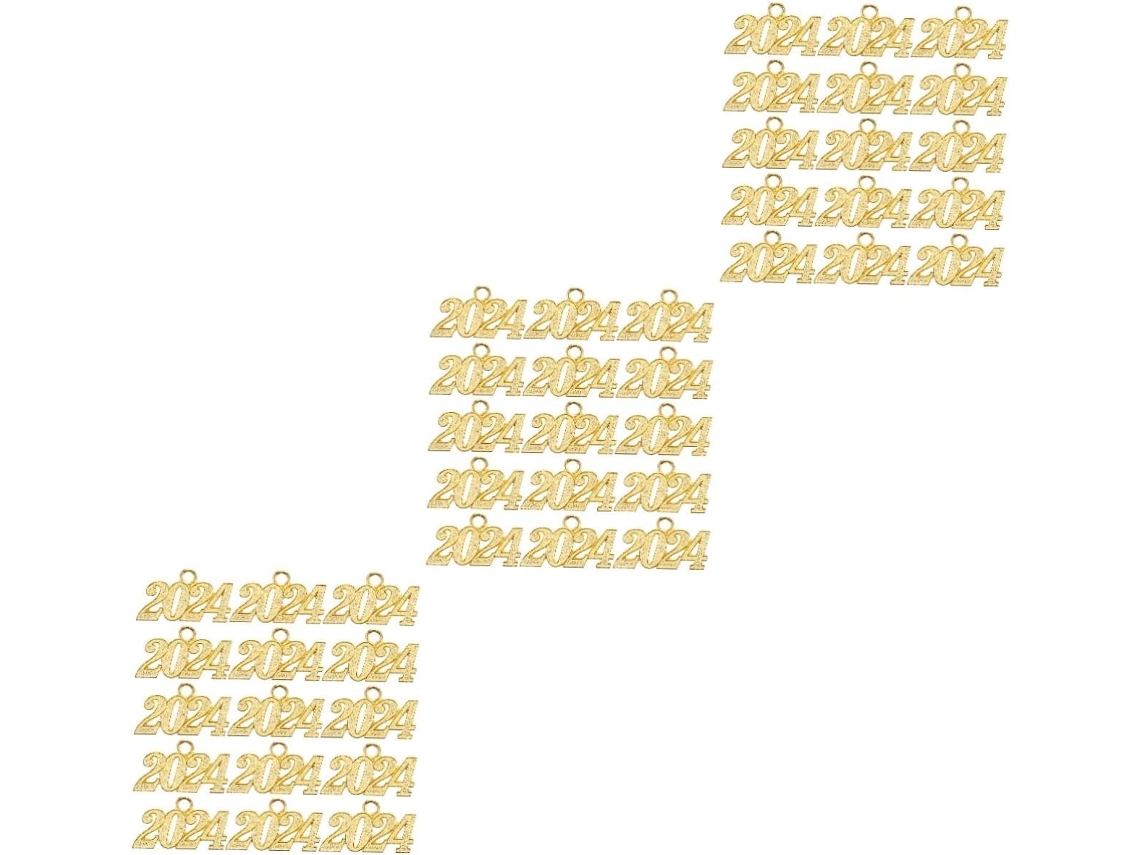 150 Piezas De Dijes De Aleación De Oro Para Joyería, Ideales Para Hacer Pulseras, Collares Y Llaveros.