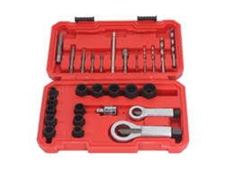 Kit De Extracción De Tornillos Dañados, 28 Piezas, Herramienta Para Extraer Tornillos Rotos