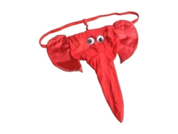 Tangas De Hombre Con Estampado De Elefante, Calzoncillos Tipo Bóxer, Lencería Sexy De Poliéster.