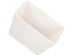 Azucarero Rectangular Cerámica 10 Caja Almacenamiento Para Terrones Pequeños Azúcar, Versátil Café