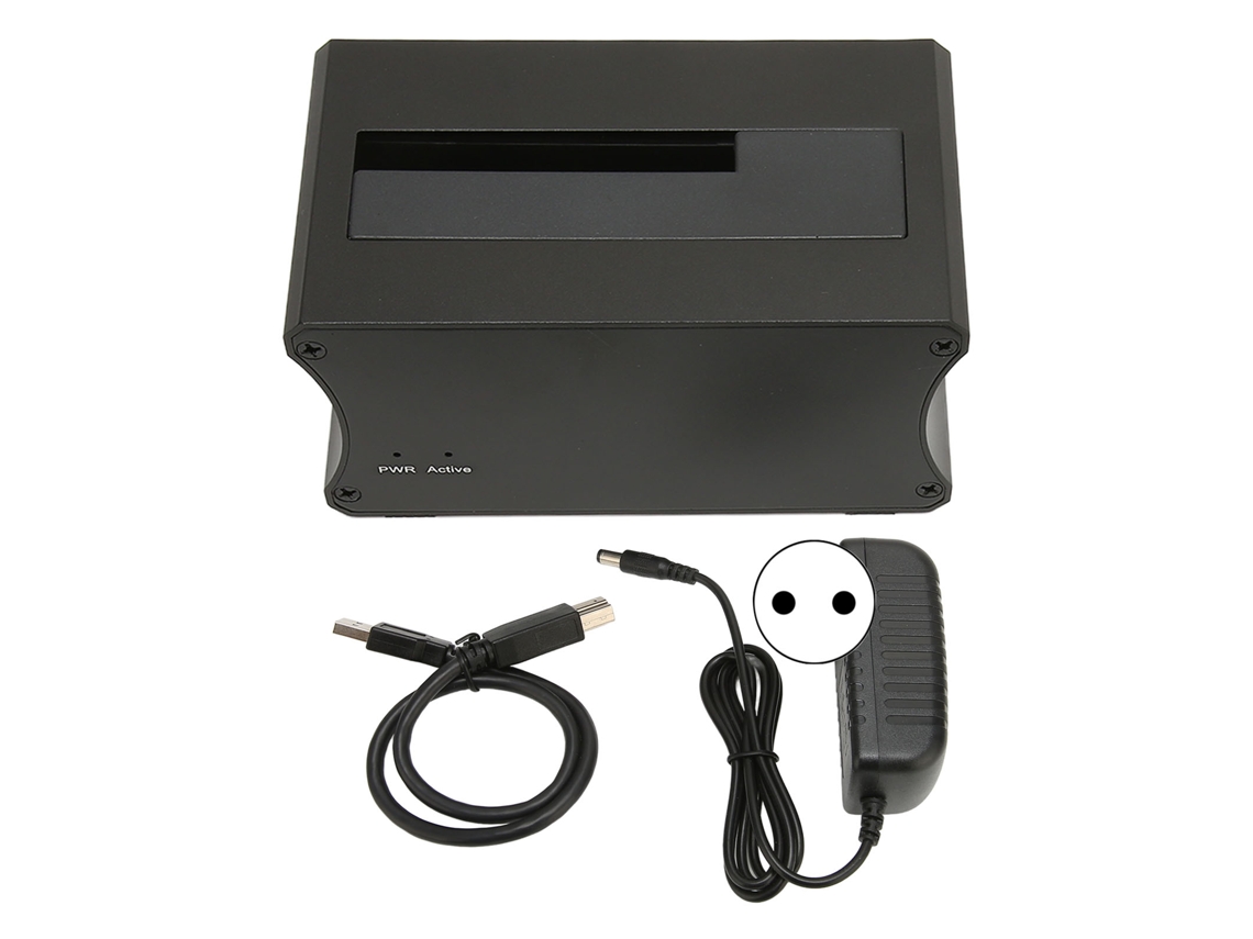 Estación De Acoplamiento Usb 3.0 De 5 Gbps Para Discos Duros/ssd De 2,5/3,5 Pulgadas, Enchufe Europeo De 110-240 V Para Windows (disco No Incluido).