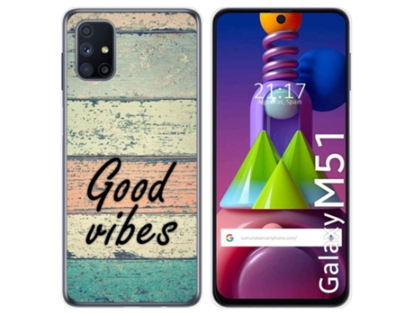 Carcasa Samsung Galaxy M51 TUMUNDOSMARTPHONE Dibujos Multicolor