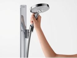 Hansgrohe Raindance Select S Set De Ducha 120 3jet Ecosmart Con Barra De Ducha 90 Cm Y Jabonera, 27649000