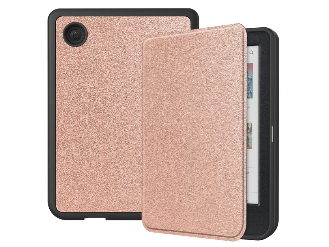 Capa Para Kobo Clara Bw/clara Colour Ouro Rosa