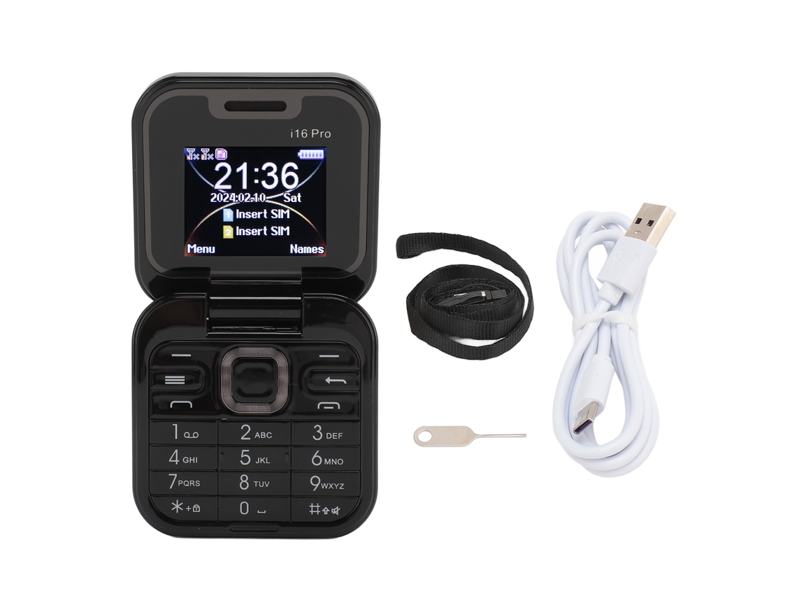 Smartphone YHL de 5 pulgadas, batería de 4800 mAh, procesador de ocho núcleos, 2 GB de RAM, 16 GB de ROM, Android 11, doble SIM, Wi-Fi 2.4/5G, enchufe europeo.