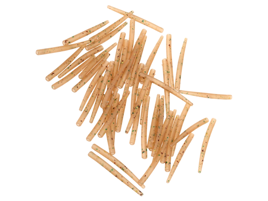 Danu26-50pcs Mangas De Goma Anti-enredos 38mm Para Anzuelos De Pesca Carpa Accesorios De Pesca