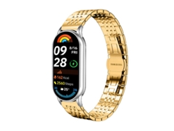 Pulsera para Xiaomi Smart Band 10/9/8 NFC - Acero inoxidable - Siete esferas (14 mm)