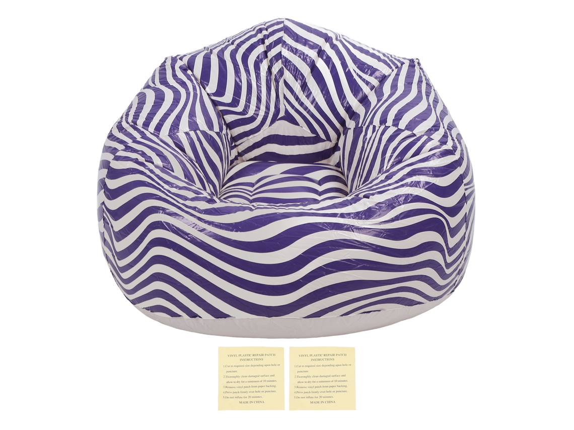 Silla hinchable ergonómica y minimalista para el hogar y los viajes.