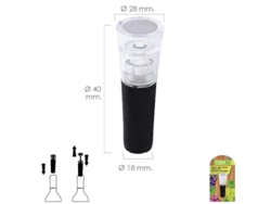Tapon de Vacio Para Vino Bomba Incluida Dentro Del Tapon 1 Pieza ORYX