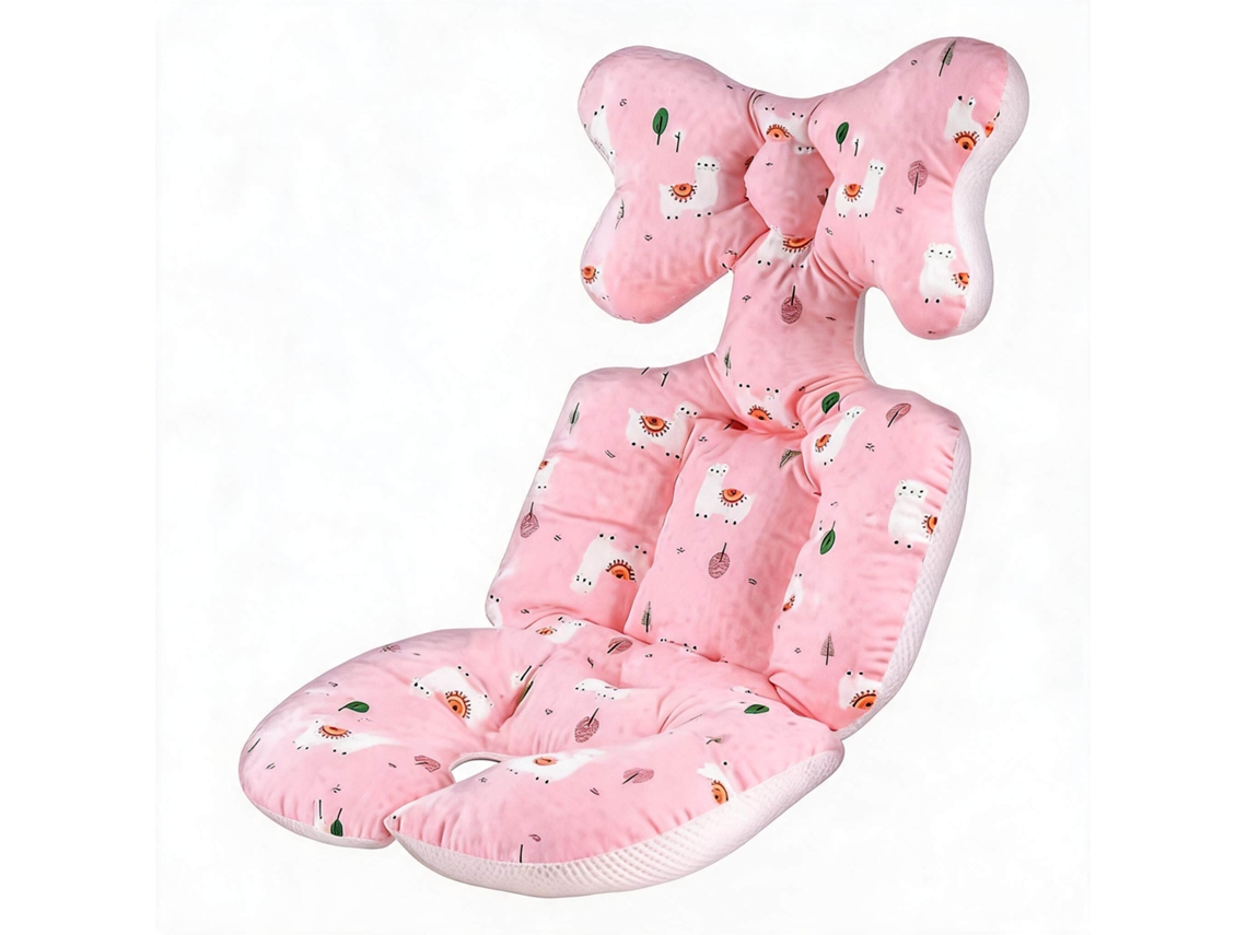 Cojín Universal Transpirable De Algodón Para Asiento De Cochecito Henten Home Con Soporte Lumbar Y Absorción De Impactos