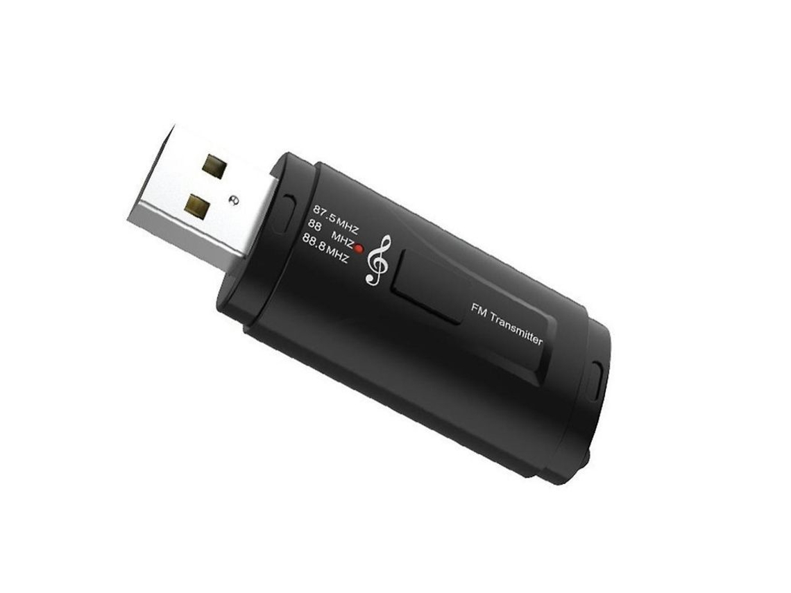Transmisor Fm Portátil Para Coche, Receptor Bluetooth 5.0, Modulador Usb, Entrada Auxiliar De 3,5 Mm, Reproductor De Música Negro.