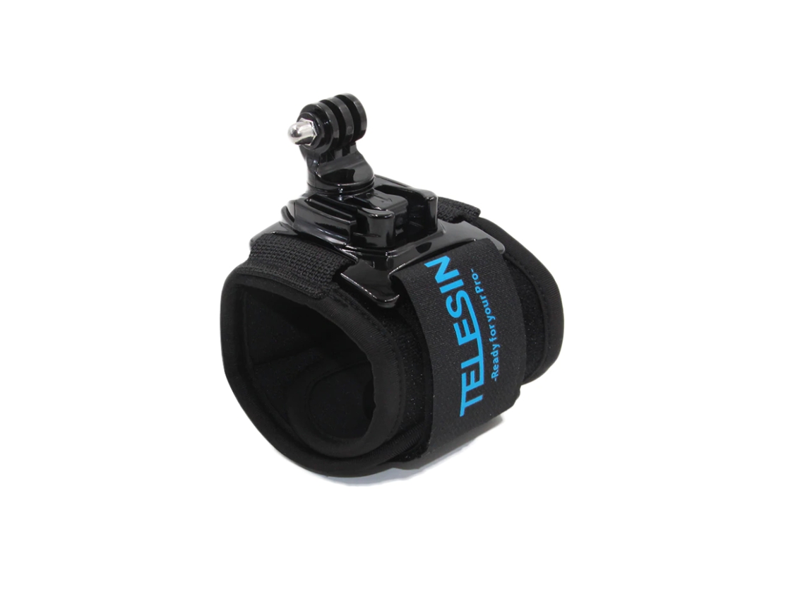 Pulsera Telesin con soporte giratorio para cámaras deportivas
