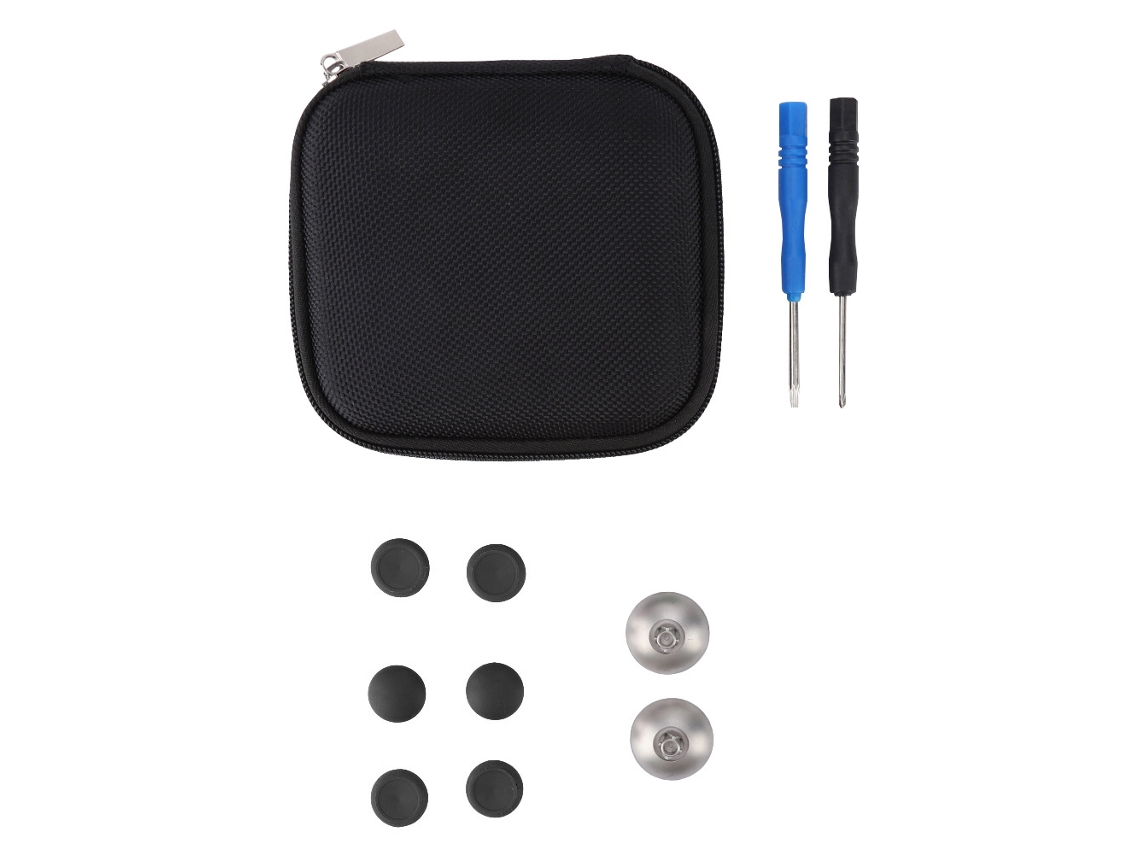 Kit de reparación de botones para mando Xbox One Elite PS4 Switch - Negro