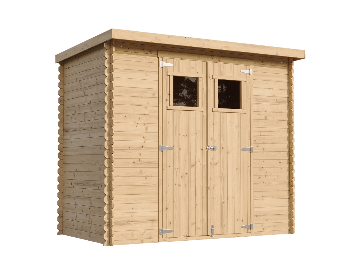Caseta de Jardín de Madera TIMBELA M310 (2,63 M² - 200 x 239 x 142 cm)