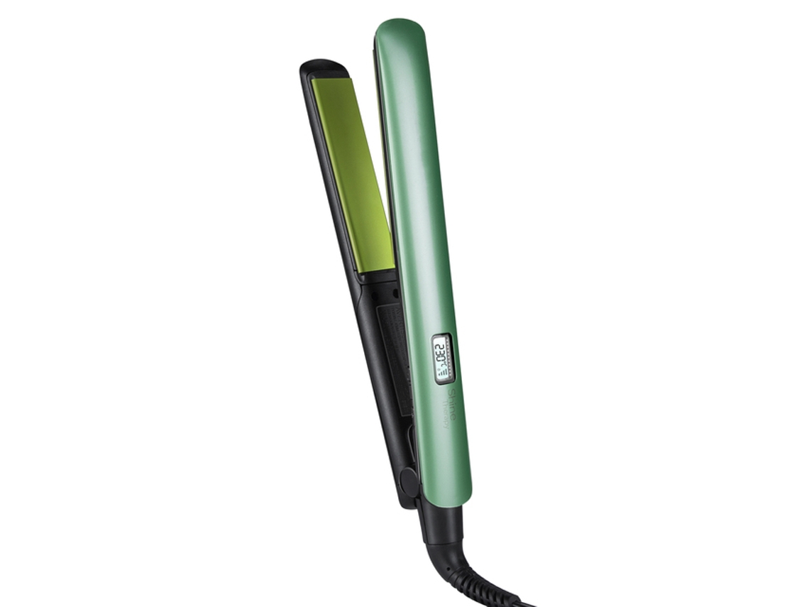 Plancha de pelo de nuevo estilo con pantalla LCD de cerámica de doble uso, alisador de calor rápido y herramienta de peinado de cabello rizado