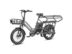 Fafrees Ff20 Cuv Bicicletas Eléctricas - Motor 250w Batería 48v30ah 20" Neumáticos Freno De Disco Hidráulico - Gris Plomo