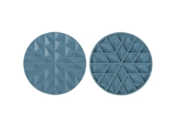 Juego de 2 soportes para sartenes de silicona NEVEANCE