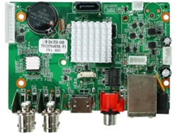 Placa Base Dvr 4ch Xvr Stvi Audio Coaxial Tvi/ahd/dvr/nvr/cvi