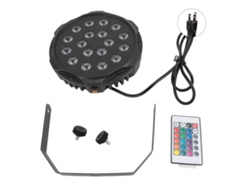 Luz de Palco Led 18x3w Rgb com Ativação por Som LAXISCREED