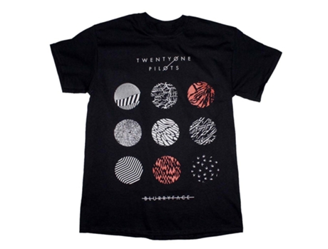 Camiseta ROCKINSTONE Veintiún pilotos 21 pilotos Blurryface (Algodón - S)