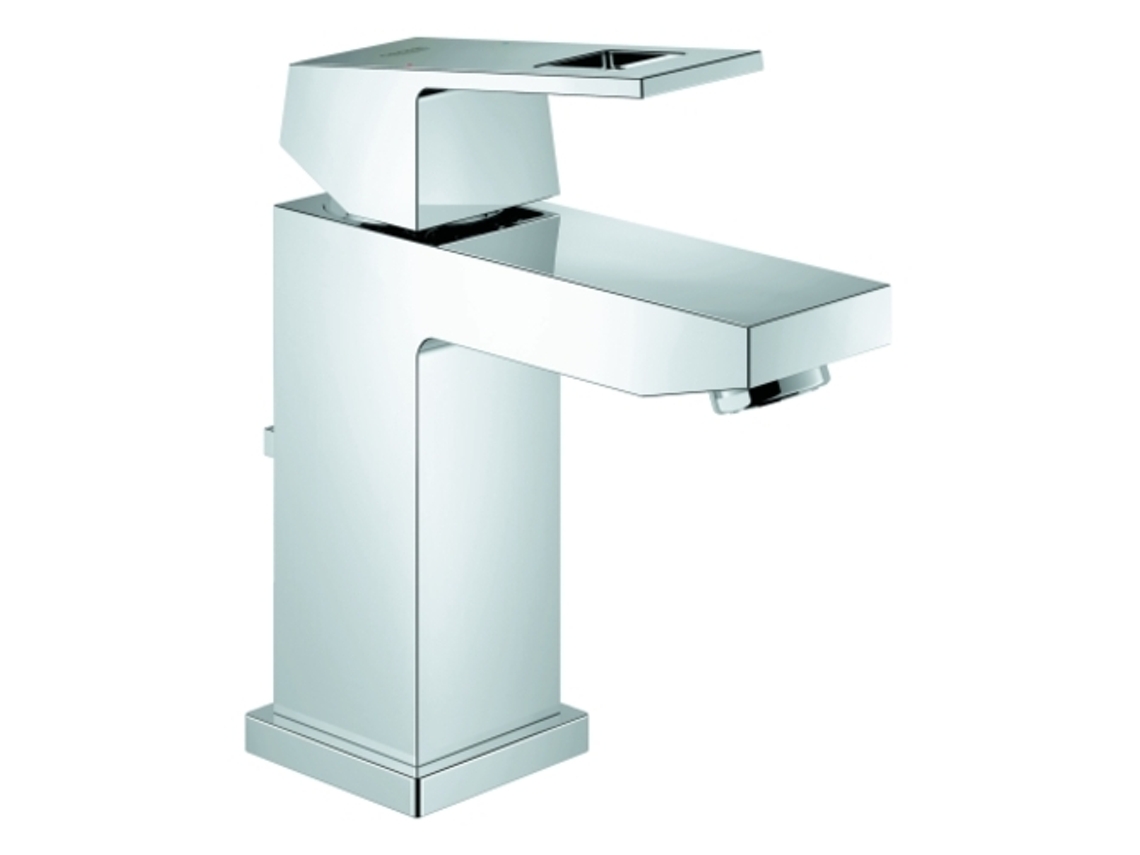 Mezclador Monomando De Lavabo Grohe Eurocube, Tamaño S, Con Grifería De Desagüe