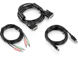 Cable TRENDNET (KVM - KVM - 3 m - Negro)
